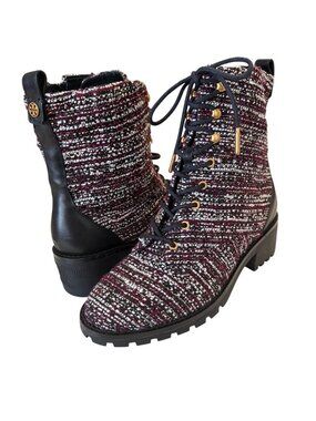 Tory Burch | Shoes | Tory Burch Jessa Lug Sole Ankle Patent Black
